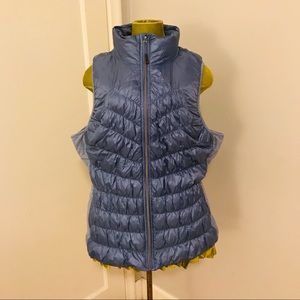 Tangerine light weight shirring down vest XXL